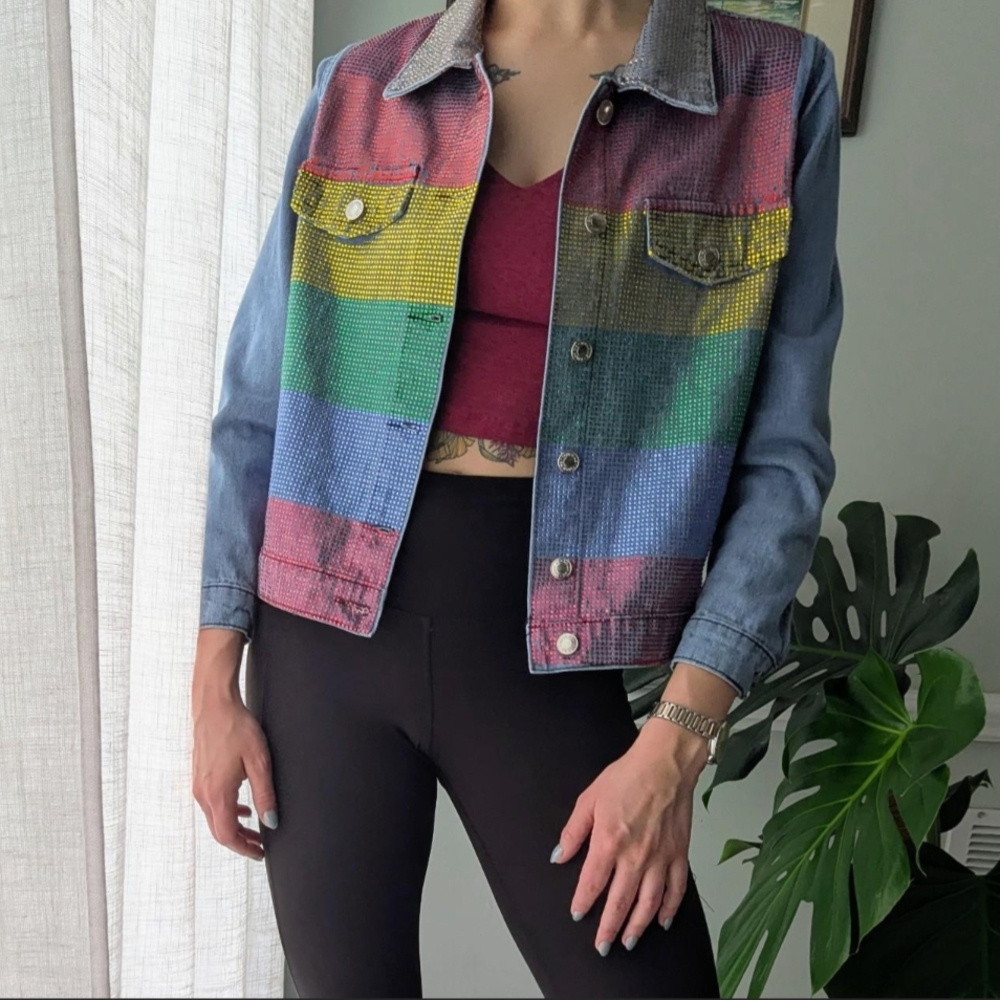 Touch Me Light Blue Denim Shirt